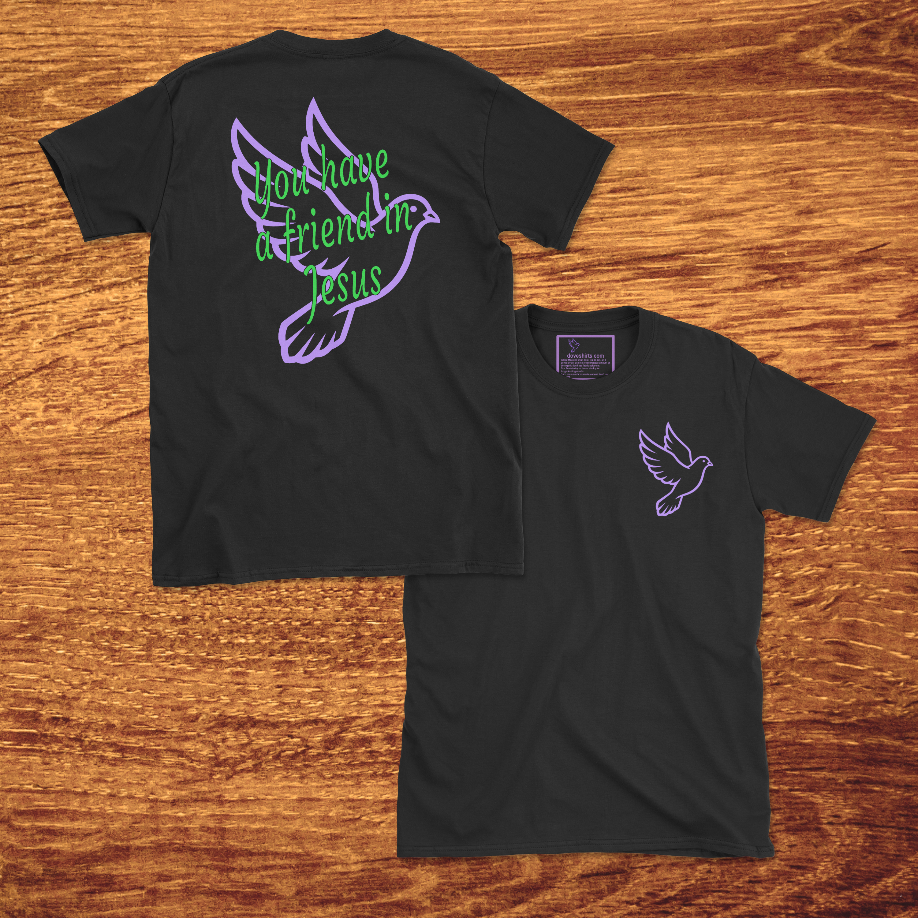 You Have a Friend in Jesus, Made to Order Adult T-Shirt, Gildan Softstyle 4.5 oz 100% Ring Spun Cotton Tee