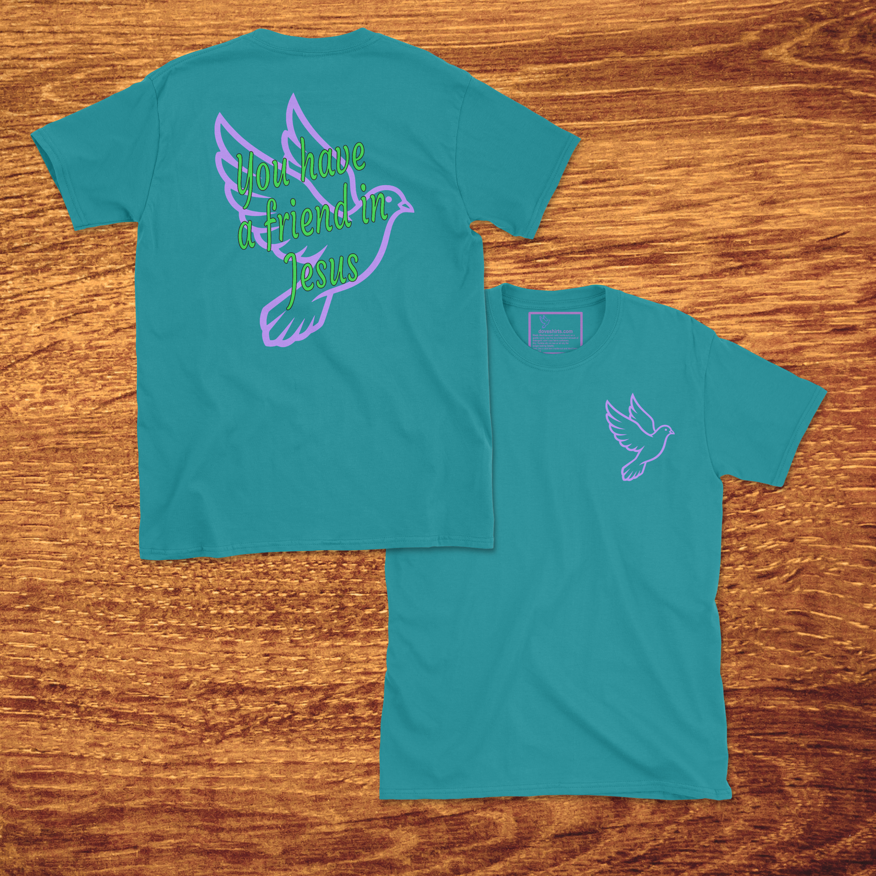 You Have a Friend in Jesus, Made to Order Adult T-Shirt, Gildan Softstyle 4.5 oz 100% Ring Spun Cotton Tee